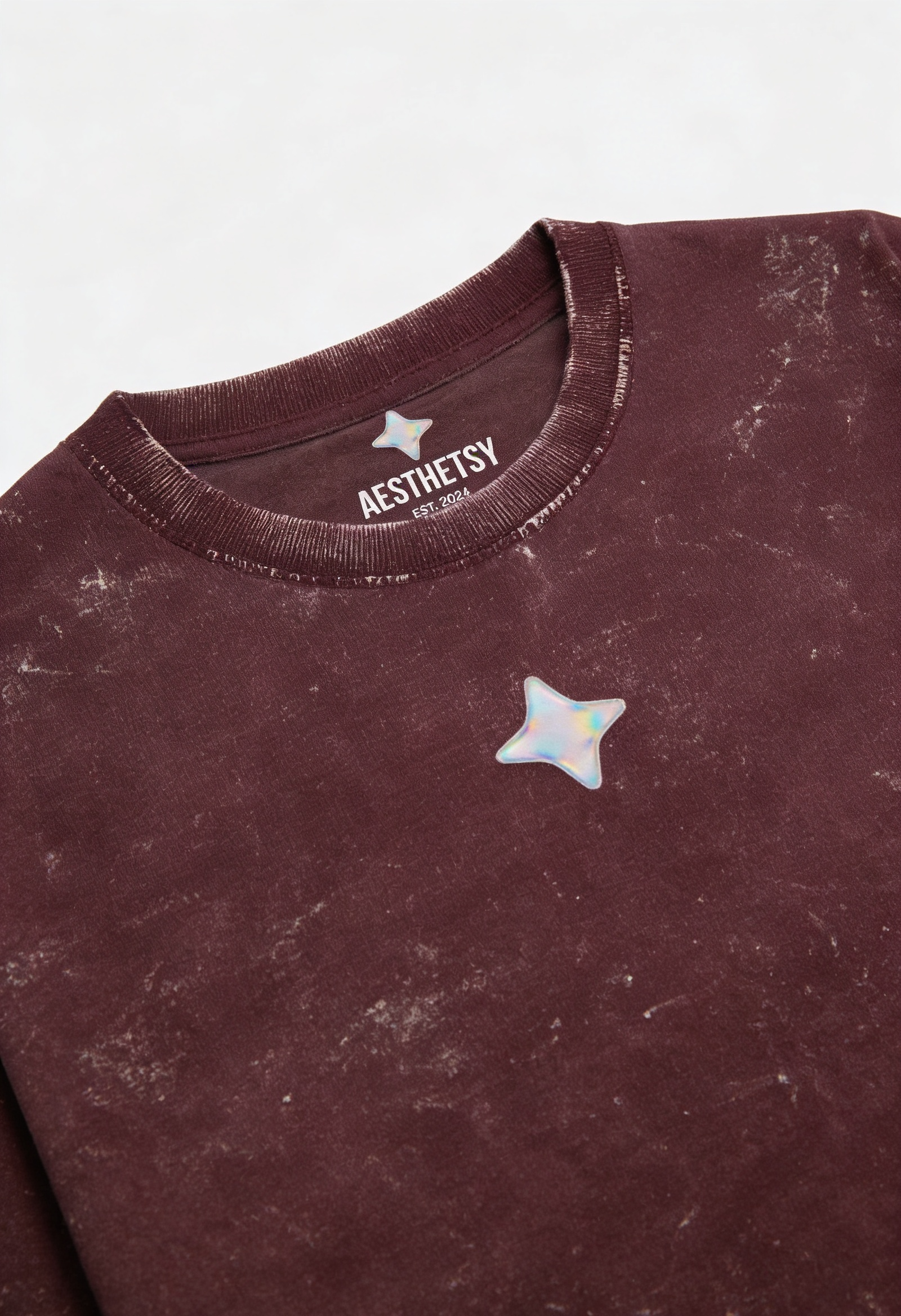 VISHNU - Acid Washed Oversized Tee