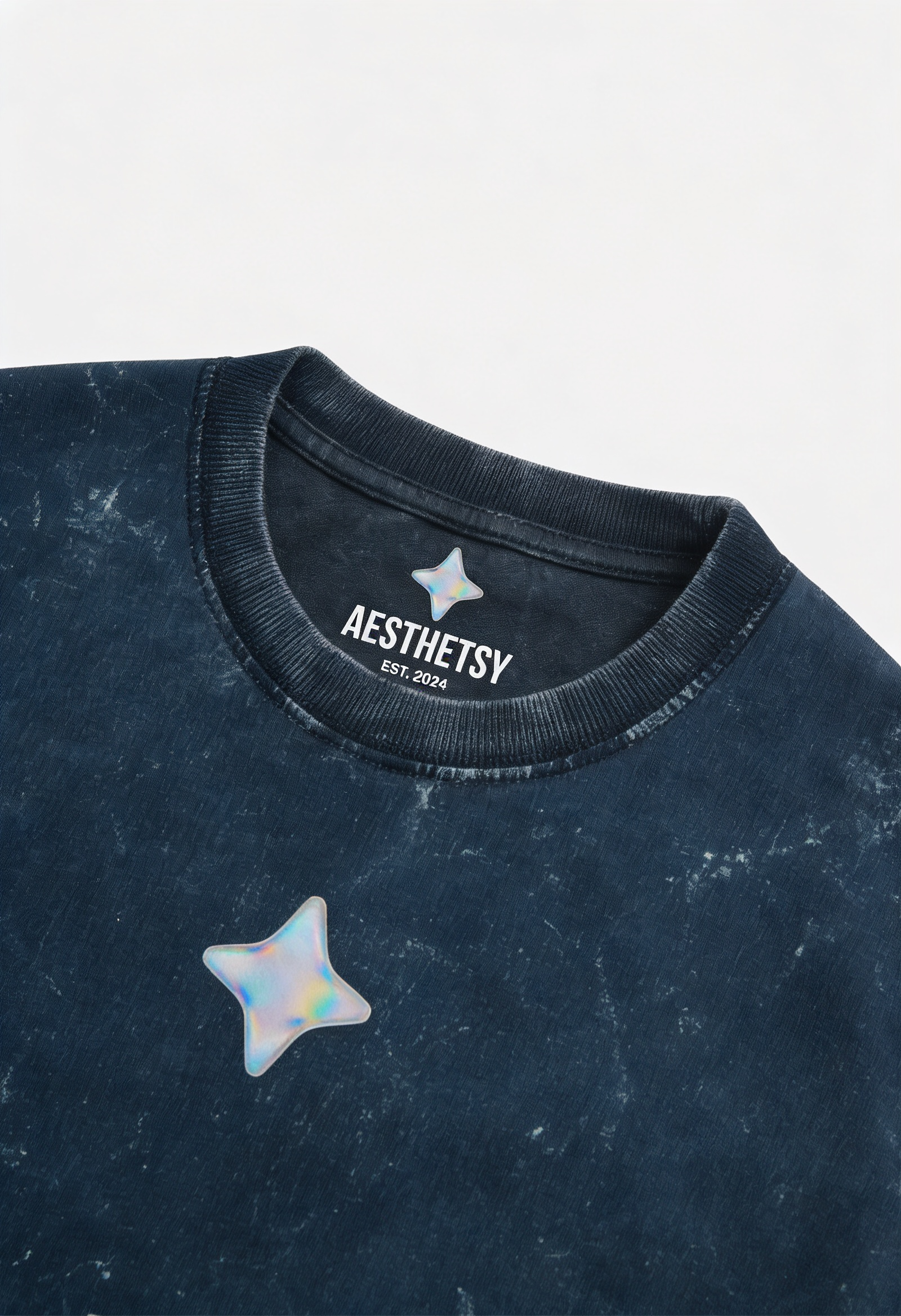 KRISHNA Acid Washed Oversized Tee