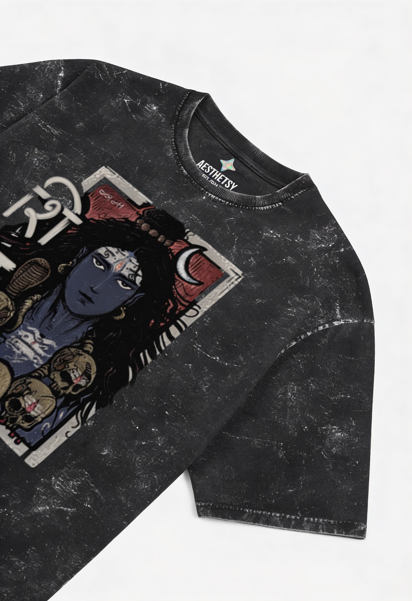 SHIV - Acid Washed Oversized Tee
