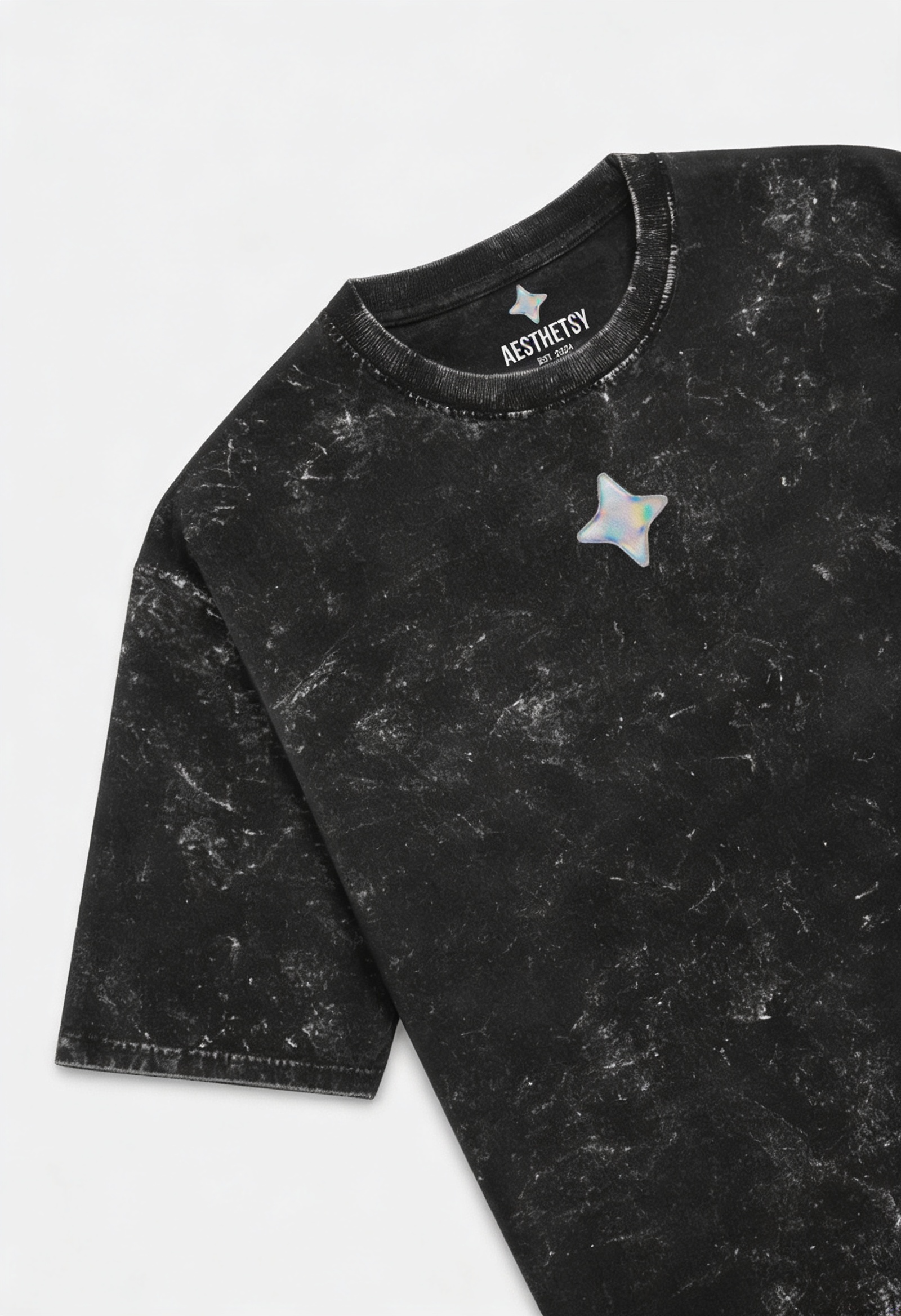 KALI YUGA Acid Washed Oversized Tee
